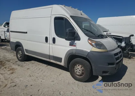 2018 Ram Promaster 2500 2500 High из США, поврежденный, VIN 3C6TRVCG7JE146789